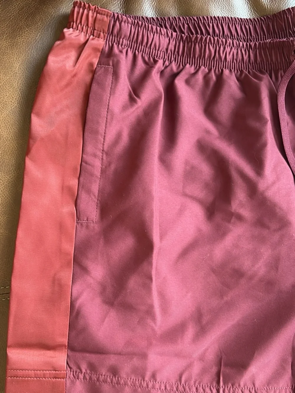 Adidas 5” inseam swim shorts